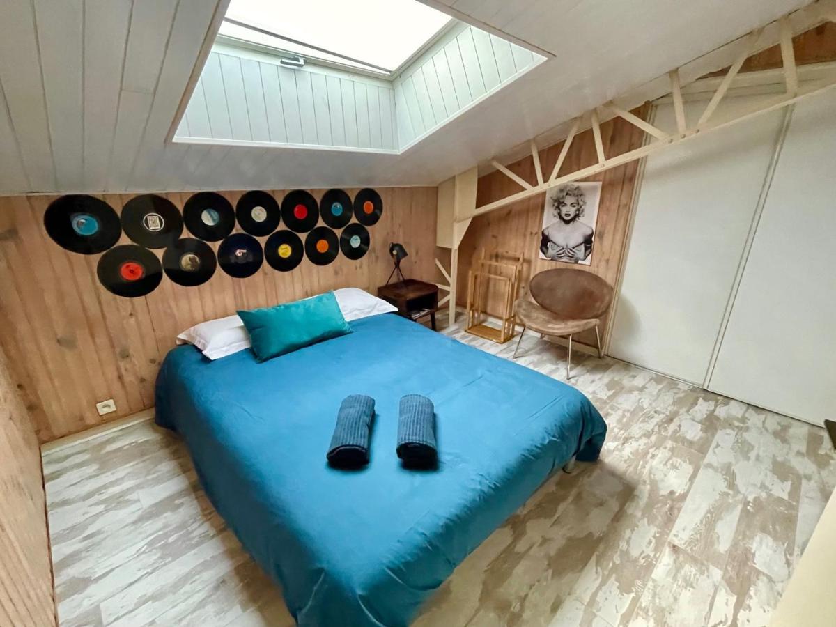 Superbe LOFT centre-ville - Sauna - parking privé -Clim- 1 à 10personnes Brive-la-Gaillarde Exterior foto